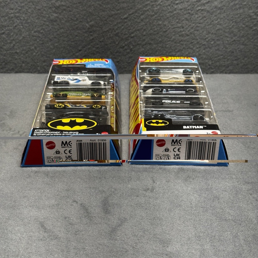 Hot Wheels Batman Collection - 10 Car Lot - Factory Sealed - Picture 5 of 5